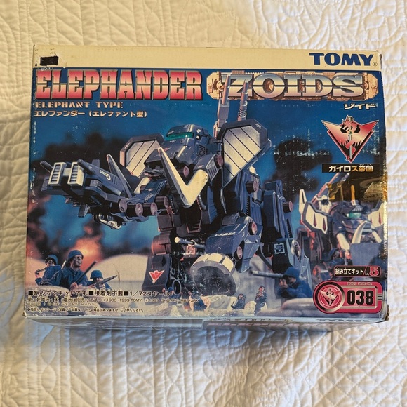 Vintage Zoids Elephander by Tomy